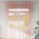 Vidaxx rideaux voile avec œillets 2 pcs 140x300 cm rose
