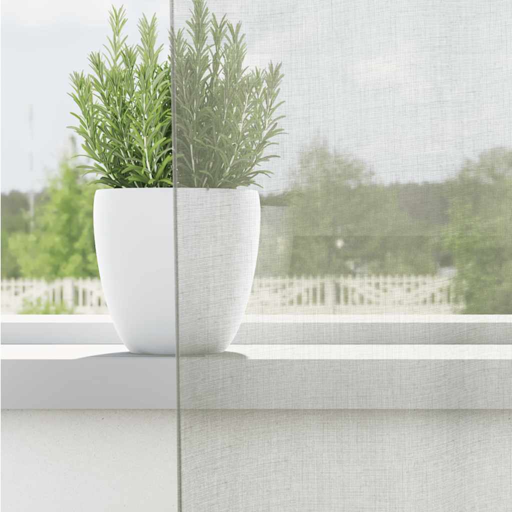 Vidaxx rideaux voile avec œillets 2 pcs 140x175 cm gris clair