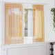 Vidaxl rideaux voile avec passe-tringles 2 pcs orange