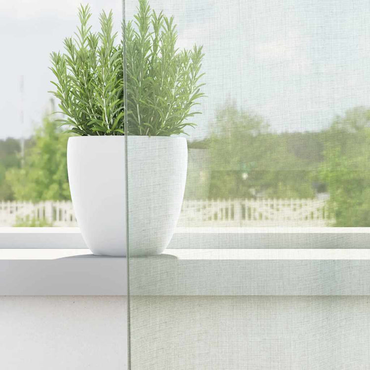 Vidaxl rideaux voile avec passe-tringles 2 pcs gris clair