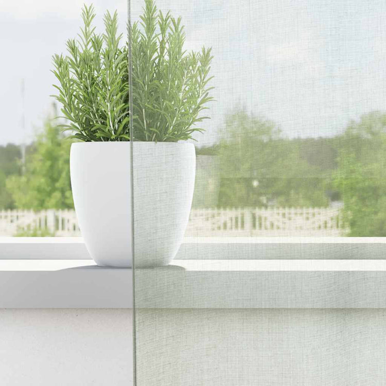 Vidaxl rideaux voile avec passe-tringles 2 pcs gris clair