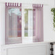 Vidaxx rideaux avec passants 2 pcs 140x175 cm violet