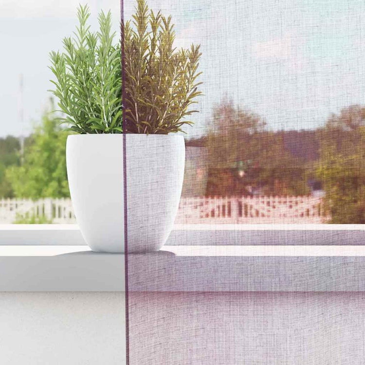 Vidaxx rideaux avec passants 2 pcs 140x245 cm violet