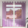 Vidaxx rideaux avec passants 2 pcs 140x245 cm violet