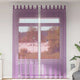 Vidaxx rideaux avec passants 2 pcs 140x260 cm violet