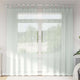 Vidaxx rideaux avec passants 2 pcs 140x245 cm gris clair