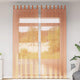 Vidaxx rideaux avec passants 2 pcs terre cuite 140x260 cm