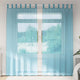 Vidaxx rideaux avec passants 2 pcs 140x225 cm turquoise