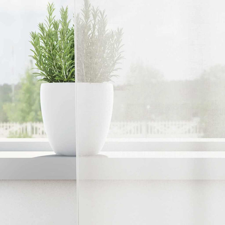 Vidaxx rideaux avec passants 2 pcs 140x245 cm blanc