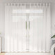 Vidaxx rideaux avec passants 2 pcs 140x245 cm blanc