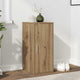 Armoire à chaussures Vidaxl 32x35x70 cm Couleur de chêne artisanal en bois transformé
