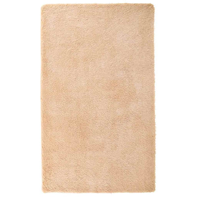 Vidaxx tapis à poils longs navarra 60x100 cm polyester beige