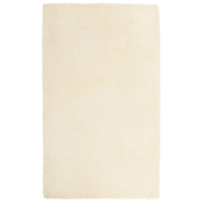 Vidaxx tapis à poils longs navarra 60x100 cm polyester couleur crème