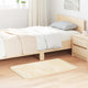 Vidaxx tapis à poils longs navarra 60x100 cm polyester couleur crème