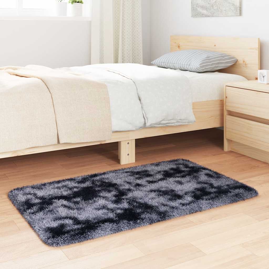 Vidaxx tapis à poils longs navarra 60x100 cm polyester gris foncé