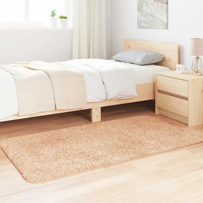 Vidaxx tapis à poils longs navarra 80x150 cm polyester beige