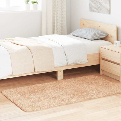 Vidaxx tapis à poils longs navarra 80x150 cm polyester beige