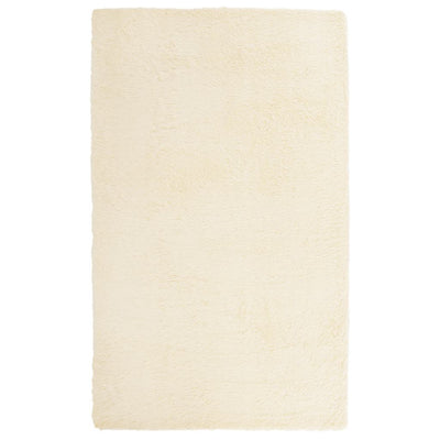 Vidaxx tapis à poils longs navarra 80x150 cm polyester couleur crème