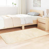 Vidaxx tapis à poils longs navarra 80x150 cm polyester couleur crème