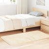 Vidaxx tapis à poils longs navarra 80x150 cm polyester couleur crème