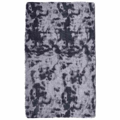 Vidaxx tapis à poils longs navarra 80x150 cm polyester gris foncé