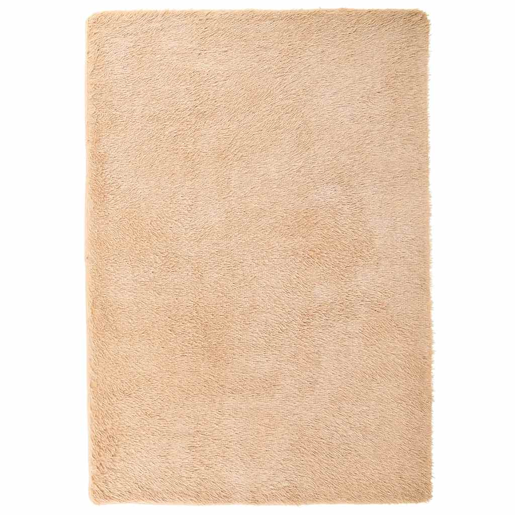 Vidaxx tapis à poils longs navarra 120x170 cm polyester beige