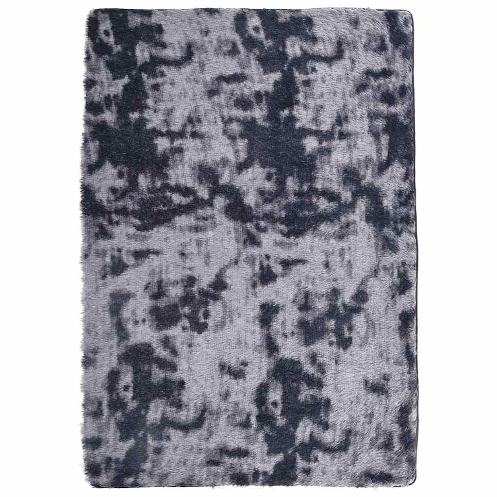 Vidaxx tapis à poils longs navarra 120x170 cm polyester gris foncé