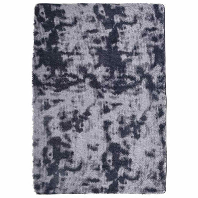 Vidaxx tapis à poils longs navarra 120x170 cm polyester gris foncé