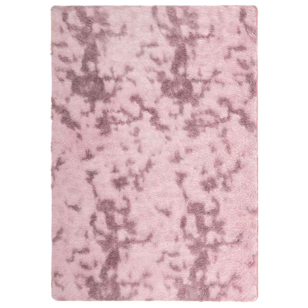 Vidaxx tapis à poils longs navarra 120x170 cm polyester rose poudré