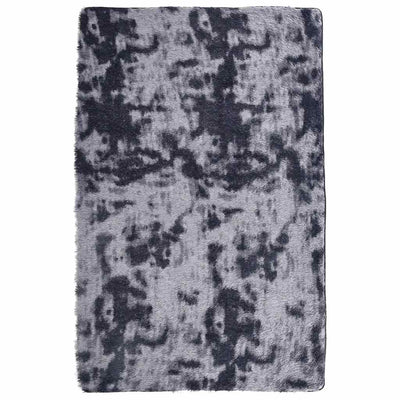 Vidaxx tapis à poils longs navarra 130x200 cm polyester gris foncé