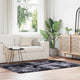 Vidaxx tapis à poils longs navarra 130x200 cm polyester gris foncé