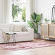 Vidaxx tapis à poils longs navarra 130x200 cm polyester rose poudré