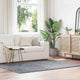 Vidaxx tapis à poils longs navarra 130x200 cm polyester gris clair