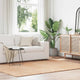 Vidaxx tapis à poils longs navarra 160x230 cm polyester beige