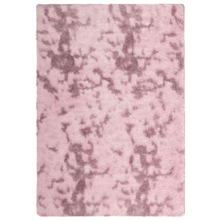 Vidaxx tapis à poils longs navarra 160x230 cm polyester rose poudré
