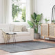 Vidaxx tapis à poils longs navarra 160x230 cm polyester gris clair