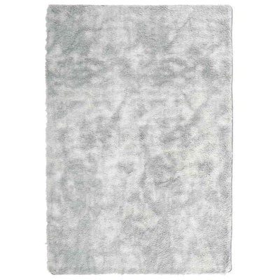 Vidaxx tapis à poils longs navarra 200x290 cm polyester gris argenté