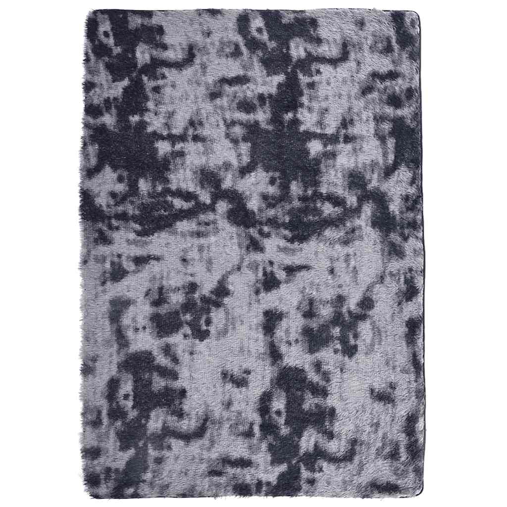 Vidaxx tapis à poils longs navarra 240x340 cm polyester gris foncé