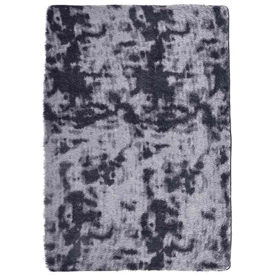 Vidaxx tapis à poils longs navarra 240x340 cm polyester gris foncé
