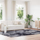 Vidaxx tapis à poils longs navarra 240x340 cm polyester gris foncé