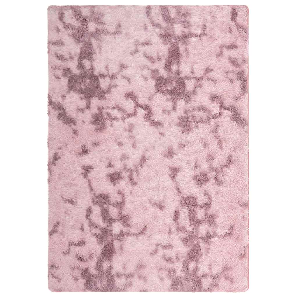 Vidaxx tapis à poils longs navarra 240x340 cm polyester rose poudré