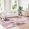 Vidaxx tapis à poils longs navarra 240x340 cm polyester rose poudré