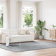 Vidaxx tapis à poils longs navarra 240x340 cm polyester gris clair