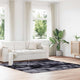Vidaxx tapis à poils longs navarra 240x240 cm polyester gris foncé
