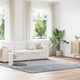 Vidaxx tapis à poils longs navarra 240x240 cm polyester gris clair