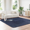 Vidaxx tapis à poils longs navarra 240x240 cm polyester bleu marine