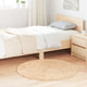 Vidaxx tapis à poils longs navarra 100x100 cm polyester beige