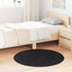 Vidaxx tapis à poils longs navarra 100x100 cm polyester noir