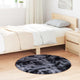 Vidaxx tapis à poils longs navarra 100x100 cm polyester gris foncé