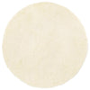 Vidaxx tapis à poils longs navarra 160x160 cm polyester couleur crème